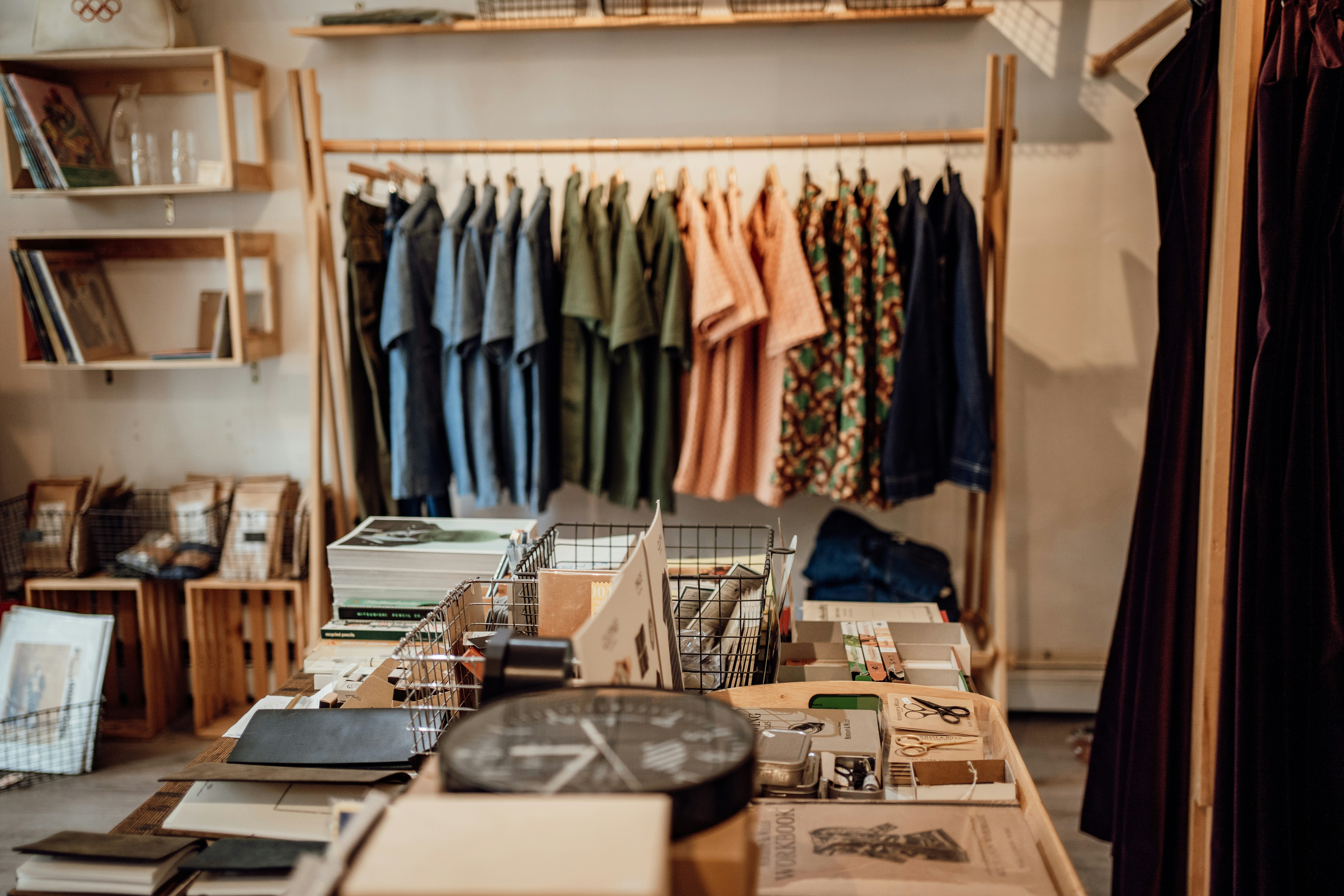 Inside the koukoutsi store